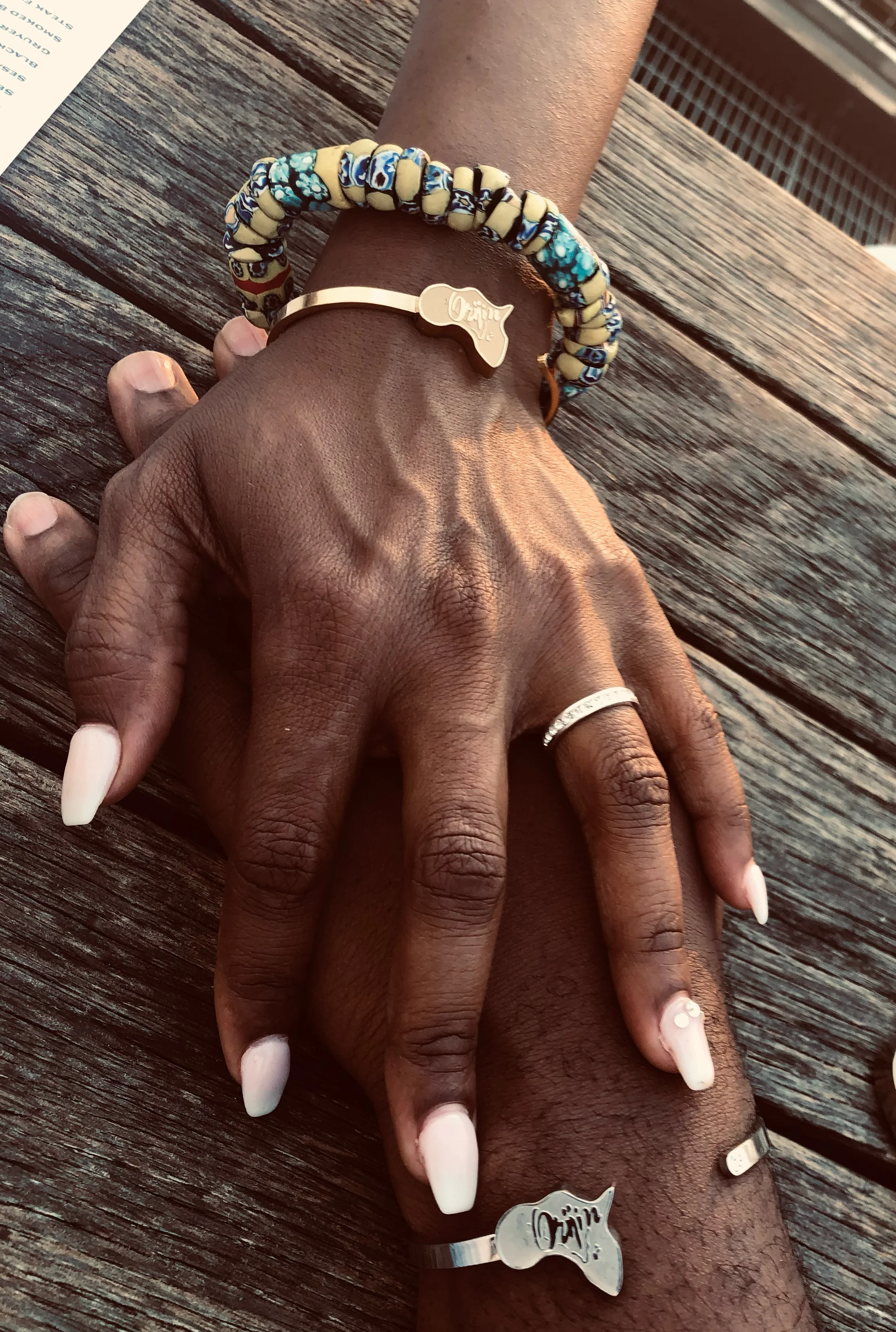 Africa Royal Cuff | GOLD - Unisex Bracelet - Image 4