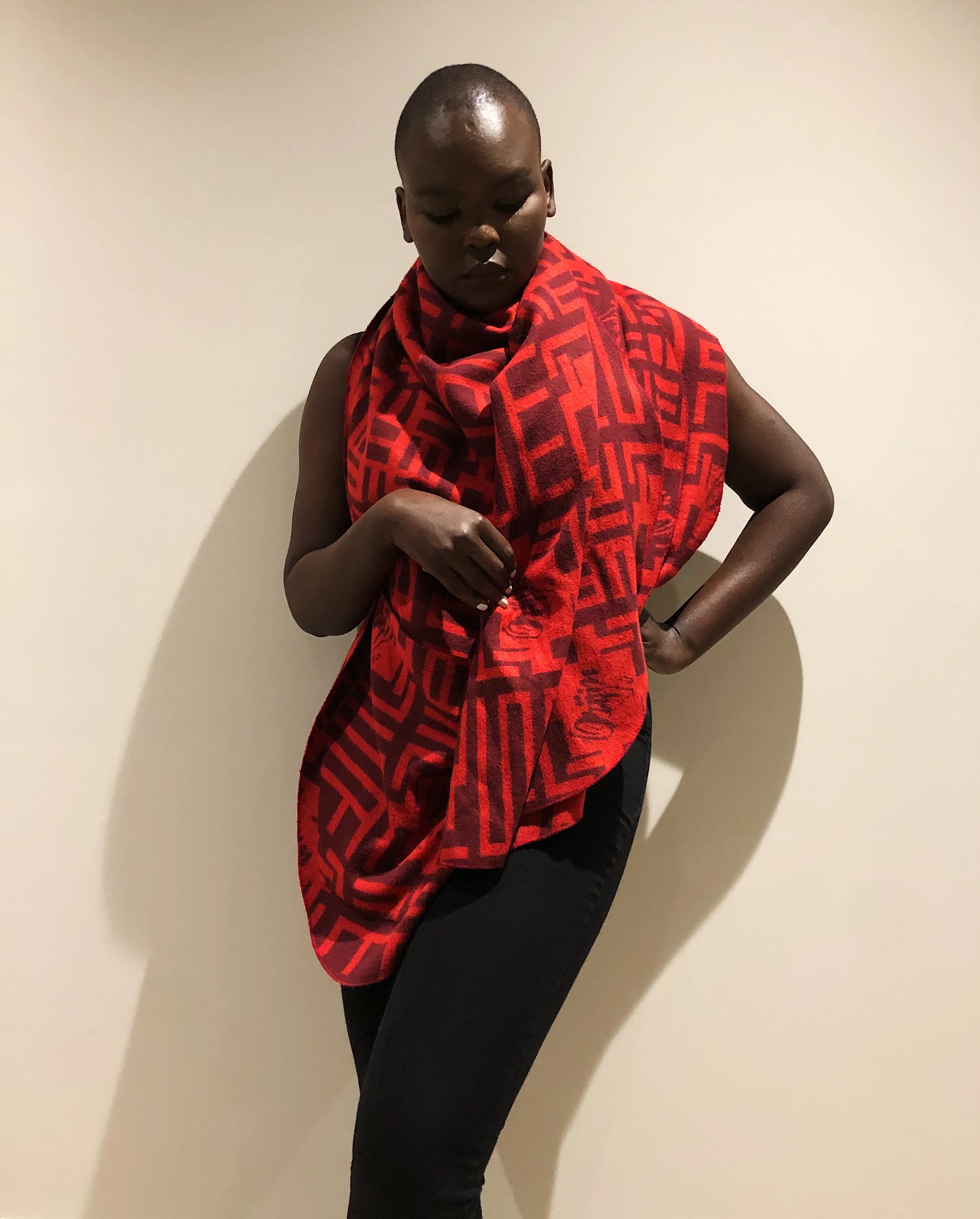 Orijin Africa Cloth | Maasai Red - Image 17