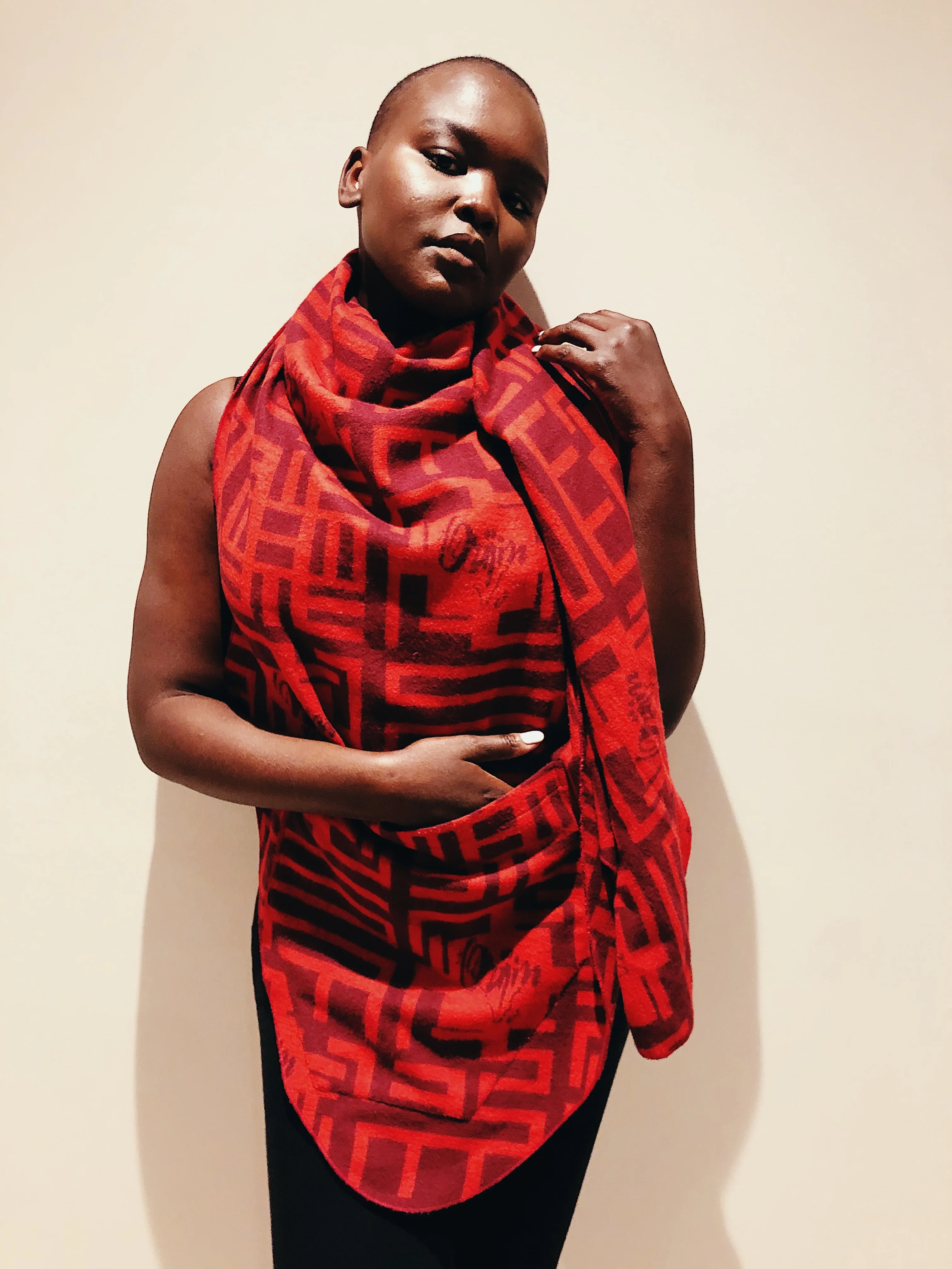 Orijin Africa Cloth | Maasai Red - Image 4